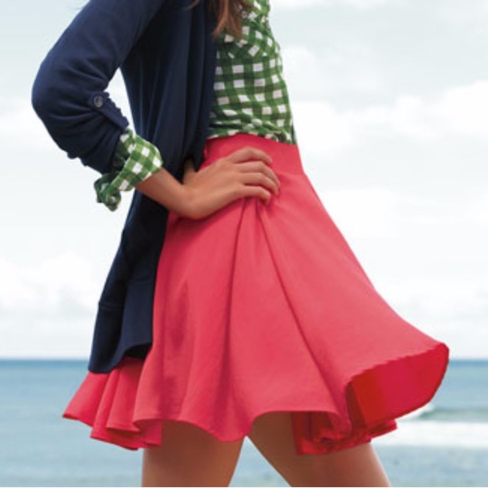Nordstrom Coral Skirt